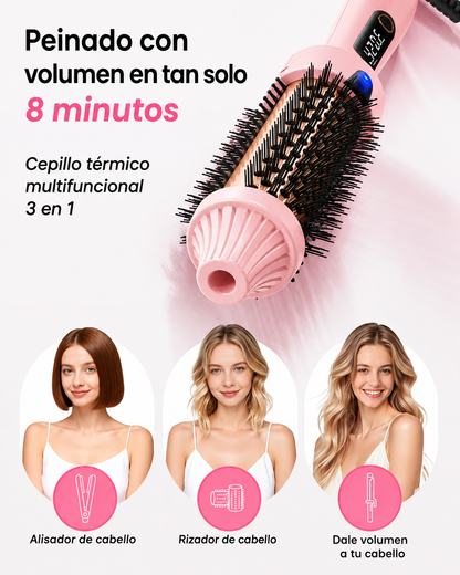 Cepillo iónico 3 en 1